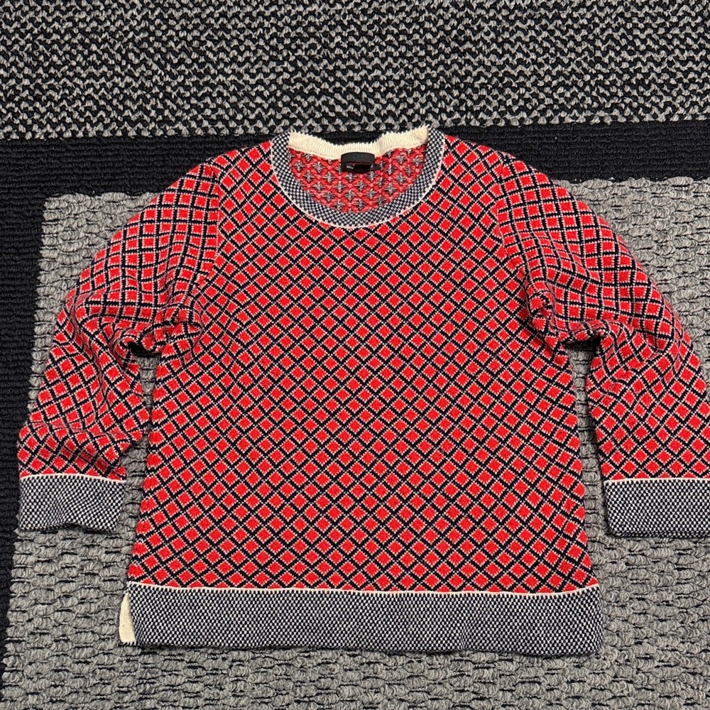 J. Crew Italian Cashmere Sweater Women’s Large 100% Cashmere Classic Luxury